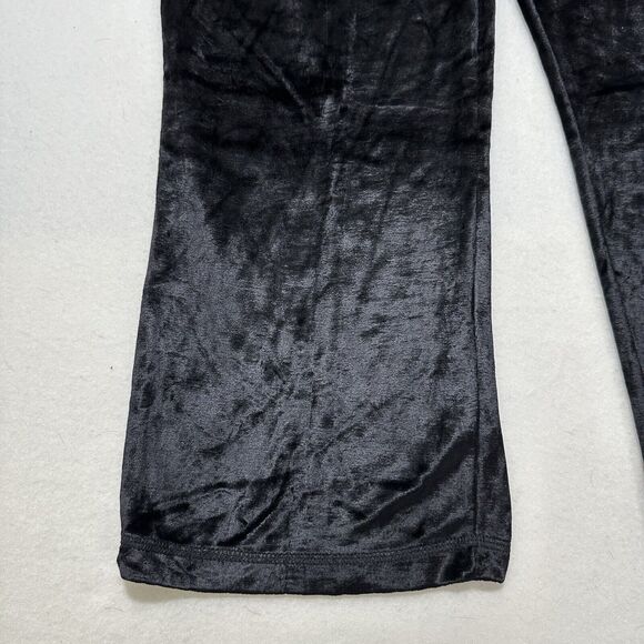 BCBG Max Azria Women's XL Velour Sweatpants Capri 22" Inseam Rhinestone Pants - Picture 6 of 16